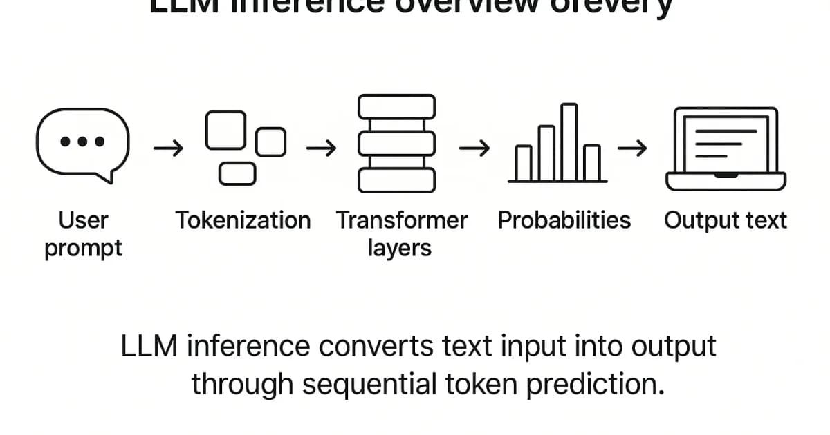 How LLM Inference Works: Tokens, Context Windows, and KV Cache